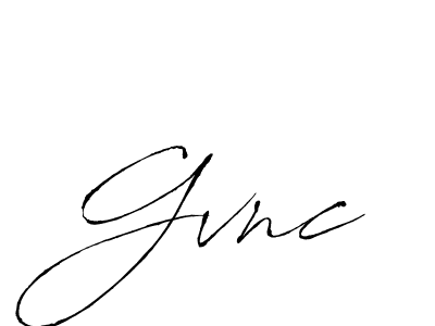 Make a beautiful signature design for name Gvnc. Use this online signature maker to create a handwritten signature for free. Gvnc signature style 6 images and pictures png