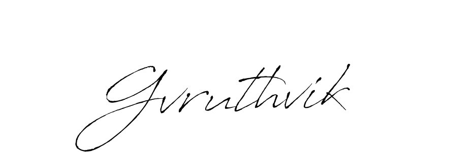 Make a beautiful signature design for name Gvruthvik. Use this online signature maker to create a handwritten signature for free. Gvruthvik signature style 6 images and pictures png