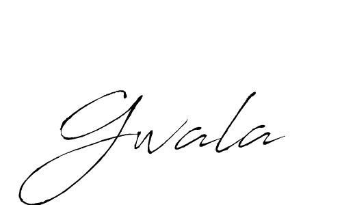 if you are searching for the best signature style for your name Gwala. so please give up your signature search. here we have designed multiple signature styles  using Antro_Vectra. Gwala signature style 6 images and pictures png
