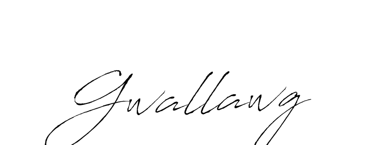 How to make Gwallawg name signature. Use Antro_Vectra style for creating short signs online. This is the latest handwritten sign. Gwallawg signature style 6 images and pictures png