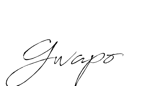 You should practise on your own different ways (Antro_Vectra) to write your name (Gwapo) in signature. don't let someone else do it for you. Gwapo signature style 6 images and pictures png