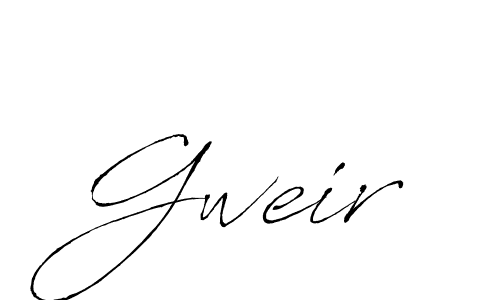 Create a beautiful signature design for name Gweir. With this signature (Antro_Vectra) fonts, you can make a handwritten signature for free. Gweir signature style 6 images and pictures png