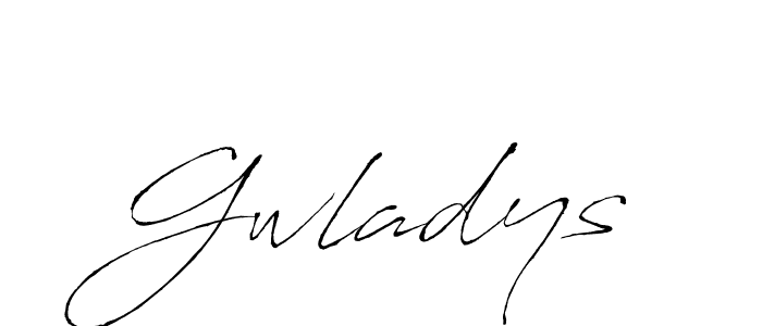 Make a beautiful signature design for name Gwladys. With this signature (Antro_Vectra) style, you can create a handwritten signature for free. Gwladys signature style 6 images and pictures png