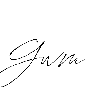 Once you've used our free online signature maker to create your best signature Antro_Vectra style, it's time to enjoy all of the benefits that Gwm name signing documents. Gwm signature style 6 images and pictures png