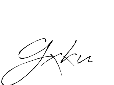 The best way (Antro_Vectra) to make a short signature is to pick only two or three words in your name. The name Gxku include a total of six letters. For converting this name. Gxku signature style 6 images and pictures png