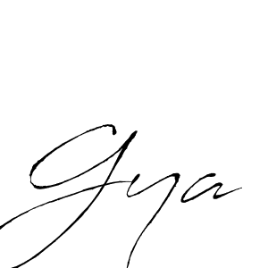 Antro_Vectra is a professional signature style that is perfect for those who want to add a touch of class to their signature. It is also a great choice for those who want to make their signature more unique. Get Gya name to fancy signature for free. Gya signature style 6 images and pictures png