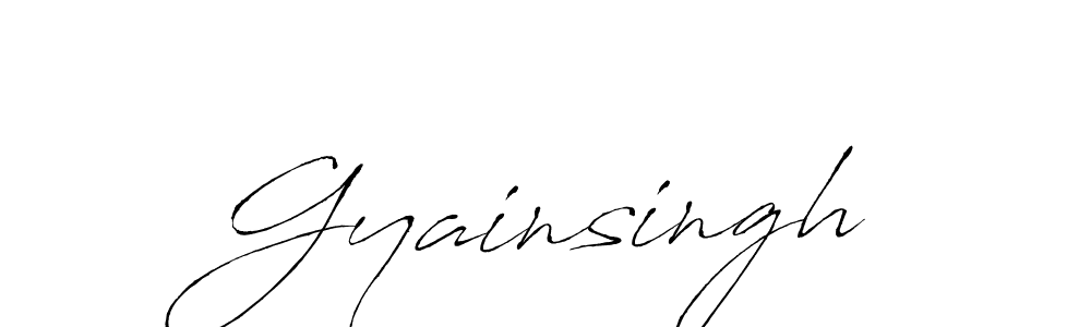 You should practise on your own different ways (Antro_Vectra) to write your name (Gyainsingh) in signature. don't let someone else do it for you. Gyainsingh signature style 6 images and pictures png