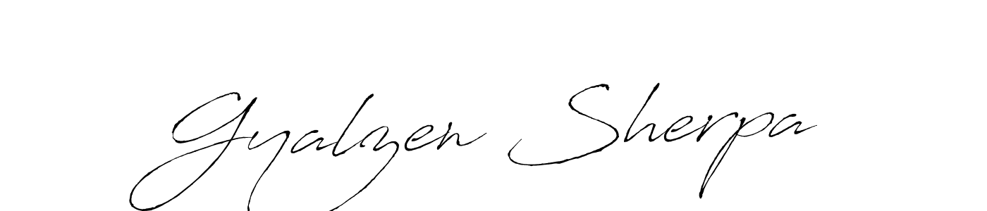 You can use this online signature creator to create a handwritten signature for the name Gyalzen Sherpa. This is the best online autograph maker. Gyalzen Sherpa signature style 6 images and pictures png