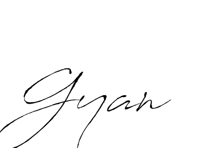 How to make Gyan name signature. Use Antro_Vectra style for creating short signs online. This is the latest handwritten sign. Gyan signature style 6 images and pictures png