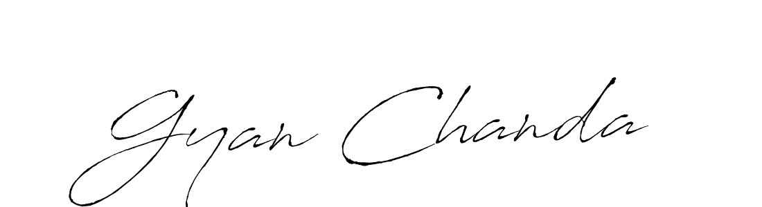 You can use this online signature creator to create a handwritten signature for the name Gyan Chanda. This is the best online autograph maker. Gyan Chanda signature style 6 images and pictures png