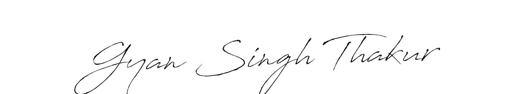 Use a signature maker to create a handwritten signature online. With this signature software, you can design (Antro_Vectra) your own signature for name Gyan Singh Thakur. Gyan Singh Thakur signature style 6 images and pictures png