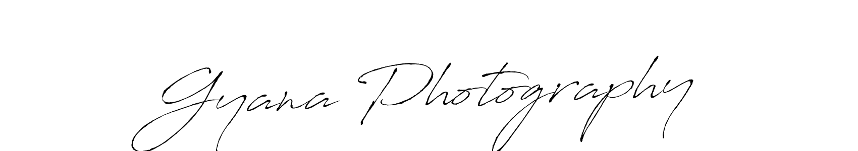 Use a signature maker to create a handwritten signature online. With this signature software, you can design (Antro_Vectra) your own signature for name Gyana Photography. Gyana Photography signature style 6 images and pictures png