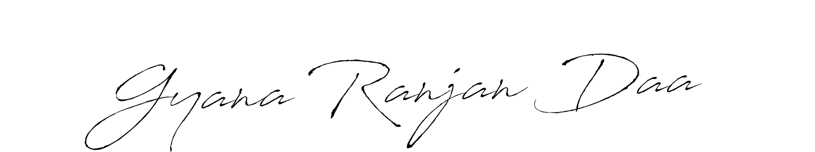Create a beautiful signature design for name Gyana Ranjan Daa. With this signature (Antro_Vectra) fonts, you can make a handwritten signature for free. Gyana Ranjan Daa signature style 6 images and pictures png