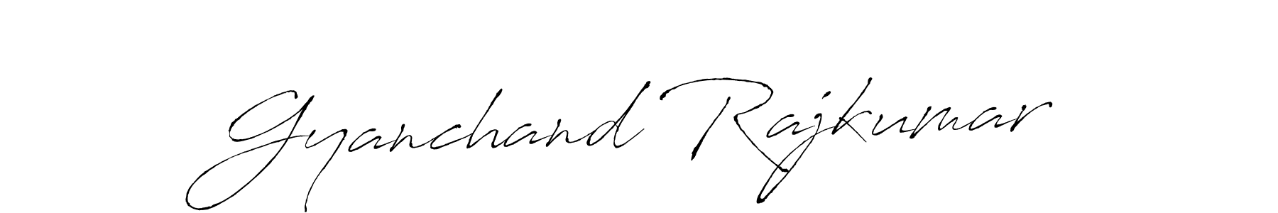 Use a signature maker to create a handwritten signature online. With this signature software, you can design (Antro_Vectra) your own signature for name Gyanchand Rajkumar. Gyanchand Rajkumar signature style 6 images and pictures png