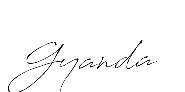 Once you've used our free online signature maker to create your best signature Antro_Vectra style, it's time to enjoy all of the benefits that Gyanda name signing documents. Gyanda signature style 6 images and pictures png