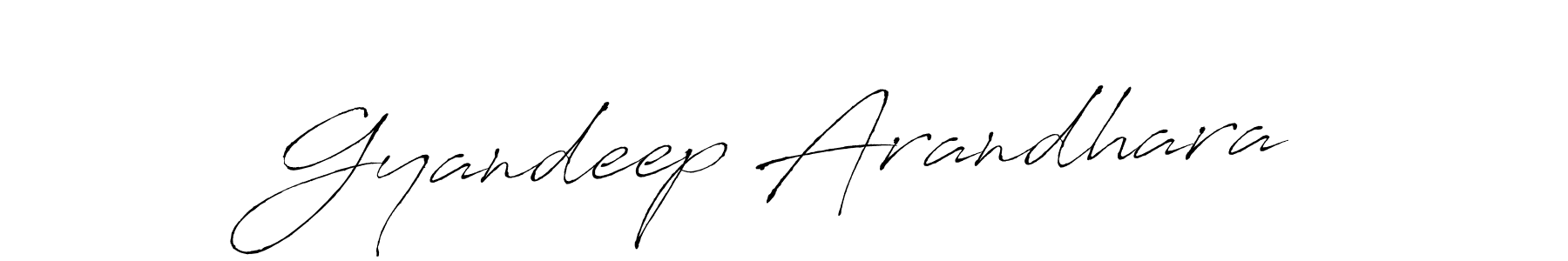 Antro_Vectra is a professional signature style that is perfect for those who want to add a touch of class to their signature. It is also a great choice for those who want to make their signature more unique. Get Gyandeep Arandhara name to fancy signature for free. Gyandeep Arandhara signature style 6 images and pictures png