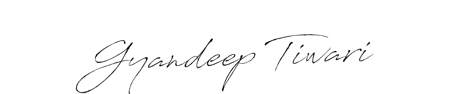 Use a signature maker to create a handwritten signature online. With this signature software, you can design (Antro_Vectra) your own signature for name Gyandeep Tiwari. Gyandeep Tiwari signature style 6 images and pictures png