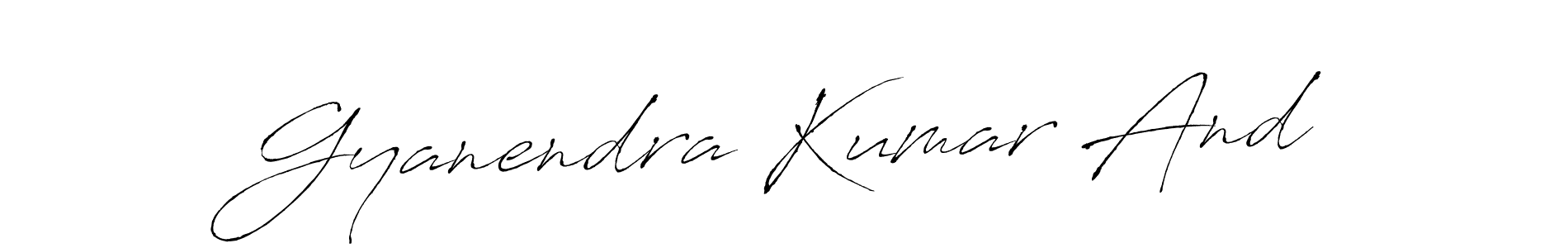 You can use this online signature creator to create a handwritten signature for the name Gyanendra Kumar And. This is the best online autograph maker. Gyanendra Kumar And signature style 6 images and pictures png