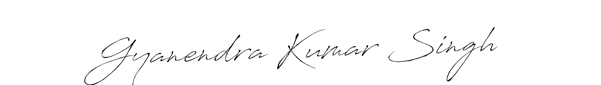 You should practise on your own different ways (Antro_Vectra) to write your name (Gyanendra Kumar Singh) in signature. don't let someone else do it for you. Gyanendra Kumar Singh signature style 6 images and pictures png