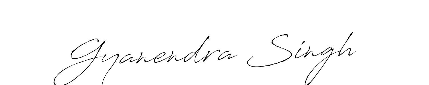 Use a signature maker to create a handwritten signature online. With this signature software, you can design (Antro_Vectra) your own signature for name Gyanendra Singh. Gyanendra Singh signature style 6 images and pictures png