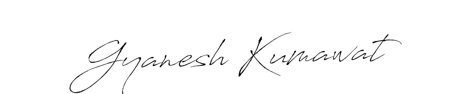 Also You can easily find your signature by using the search form. We will create Gyanesh Kumawat name handwritten signature images for you free of cost using Antro_Vectra sign style. Gyanesh Kumawat signature style 6 images and pictures png