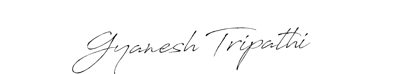 Use a signature maker to create a handwritten signature online. With this signature software, you can design (Antro_Vectra) your own signature for name Gyanesh Tripathi. Gyanesh Tripathi signature style 6 images and pictures png