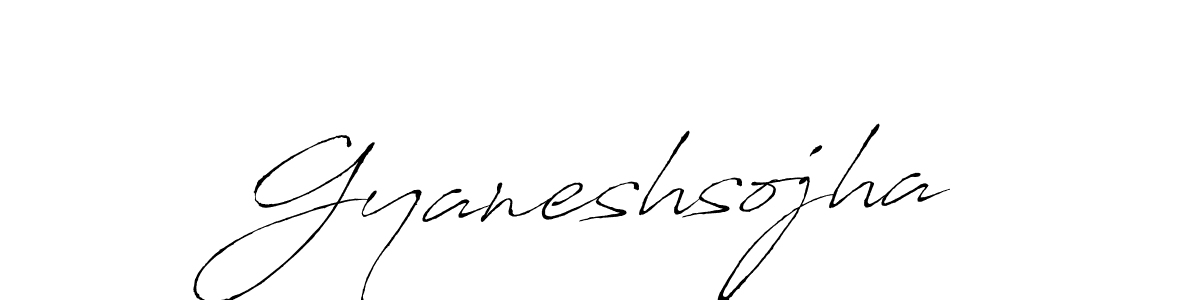 Also we have Gyaneshsojha name is the best signature style. Create professional handwritten signature collection using Antro_Vectra autograph style. Gyaneshsojha signature style 6 images and pictures png