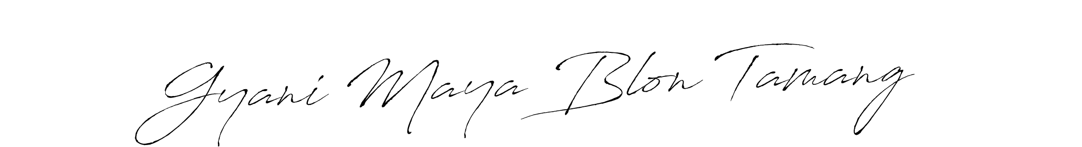 Also You can easily find your signature by using the search form. We will create Gyani Maya Blon Tamang name handwritten signature images for you free of cost using Antro_Vectra sign style. Gyani Maya Blon Tamang signature style 6 images and pictures png