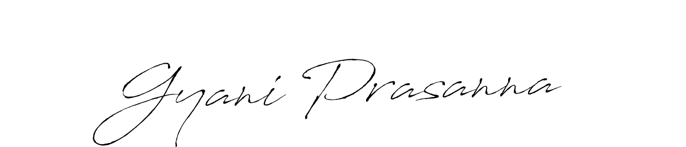 You should practise on your own different ways (Antro_Vectra) to write your name (Gyani Prasanna) in signature. don't let someone else do it for you. Gyani Prasanna signature style 6 images and pictures png