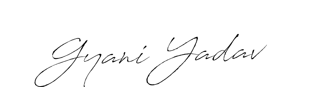Antro_Vectra is a professional signature style that is perfect for those who want to add a touch of class to their signature. It is also a great choice for those who want to make their signature more unique. Get Gyani Yadav name to fancy signature for free. Gyani Yadav signature style 6 images and pictures png