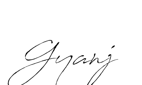 Make a beautiful signature design for name Gyanj. Use this online signature maker to create a handwritten signature for free. Gyanj signature style 6 images and pictures png