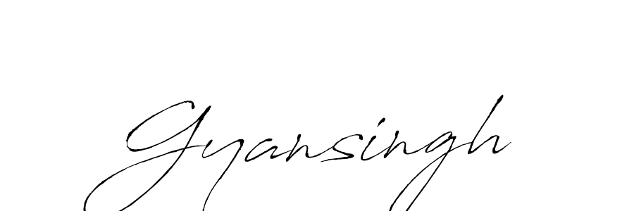 The best way (Antro_Vectra) to make a short signature is to pick only two or three words in your name. The name Gyansingh include a total of six letters. For converting this name. Gyansingh signature style 6 images and pictures png