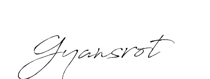 Antro_Vectra is a professional signature style that is perfect for those who want to add a touch of class to their signature. It is also a great choice for those who want to make their signature more unique. Get Gyansrot name to fancy signature for free. Gyansrot signature style 6 images and pictures png