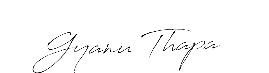 It looks lik you need a new signature style for name Gyanu Thapa. Design unique handwritten (Antro_Vectra) signature with our free signature maker in just a few clicks. Gyanu Thapa signature style 6 images and pictures png