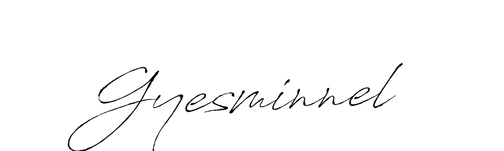 Make a beautiful signature design for name Gyesminnel. Use this online signature maker to create a handwritten signature for free. Gyesminnel signature style 6 images and pictures png