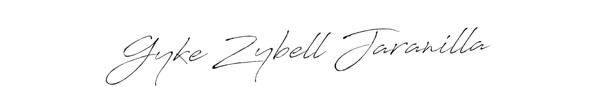 Also we have Gyke Zybell Jaranilla name is the best signature style. Create professional handwritten signature collection using Antro_Vectra autograph style. Gyke Zybell Jaranilla signature style 6 images and pictures png
