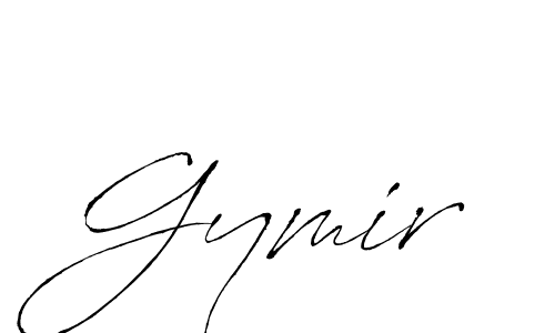 Gymir stylish signature style. Best Handwritten Sign (Antro_Vectra) for my name. Handwritten Signature Collection Ideas for my name Gymir. Gymir signature style 6 images and pictures png