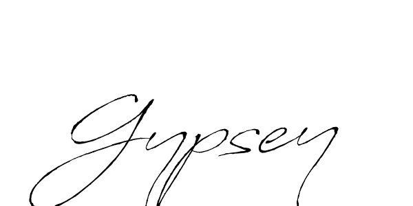 Gypsey stylish signature style. Best Handwritten Sign (Antro_Vectra) for my name. Handwritten Signature Collection Ideas for my name Gypsey. Gypsey signature style 6 images and pictures png