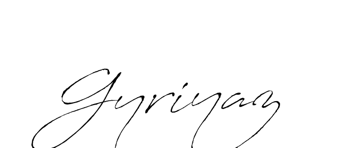 How to Draw Gyriyaz signature style? Antro_Vectra is a latest design signature styles for name Gyriyaz. Gyriyaz signature style 6 images and pictures png