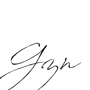 Once you've used our free online signature maker to create your best signature Antro_Vectra style, it's time to enjoy all of the benefits that Gzn name signing documents. Gzn signature style 6 images and pictures png