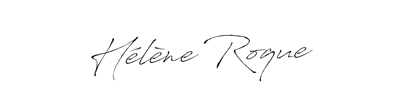 Design your own signature with our free online signature maker. With this signature software, you can create a handwritten (Antro_Vectra) signature for name Hélène Roque. Hélène Roque signature style 6 images and pictures png