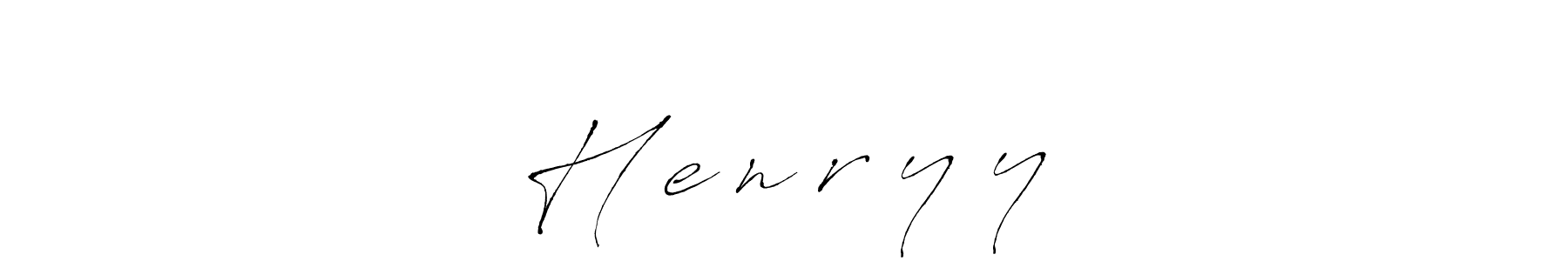 Use a signature maker to create a handwritten signature online. With this signature software, you can design (Antro_Vectra) your own signature for name H͟e͟n͟r͟y͟y͟. H͟e͟n͟r͟y͟y͟ signature style 6 images and pictures png