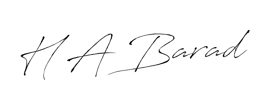 You should practise on your own different ways (Antro_Vectra) to write your name (H A Barad) in signature. don't let someone else do it for you. H A Barad signature style 6 images and pictures png