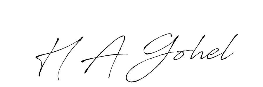 Check out images of Autograph of H A Gohel name. Actor H A Gohel Signature Style. Antro_Vectra is a professional sign style online. H A Gohel signature style 6 images and pictures png