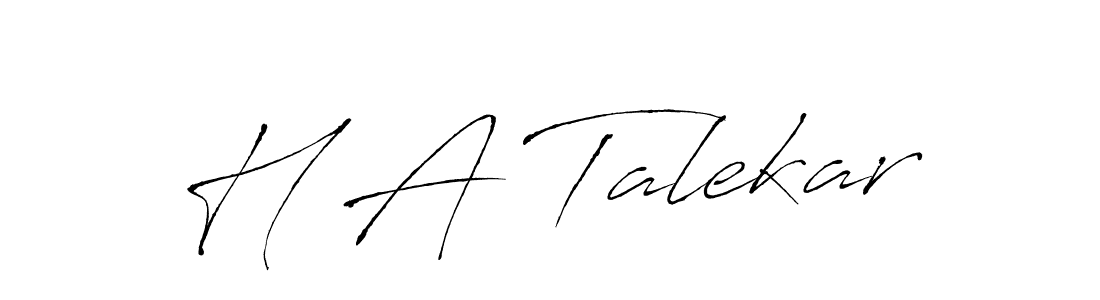 Best and Professional Signature Style for H A Talekar. Antro_Vectra Best Signature Style Collection. H A Talekar signature style 6 images and pictures png