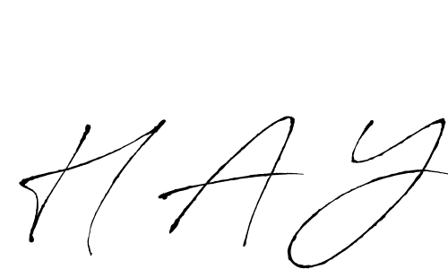 Also we have H A Y name is the best signature style. Create professional handwritten signature collection using Antro_Vectra autograph style. H A Y signature style 6 images and pictures png