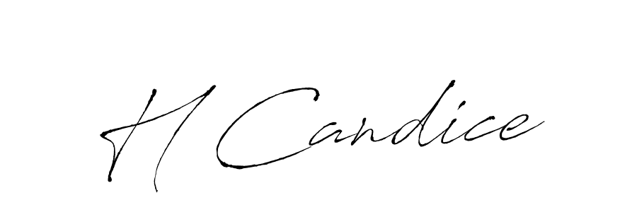 How to Draw H Candice signature style? Antro_Vectra is a latest design signature styles for name H Candice. H Candice signature style 6 images and pictures png