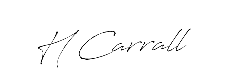 Make a short H Carrall signature style. Manage your documents anywhere anytime using Antro_Vectra. Create and add eSignatures, submit forms, share and send files easily. H Carrall signature style 6 images and pictures png