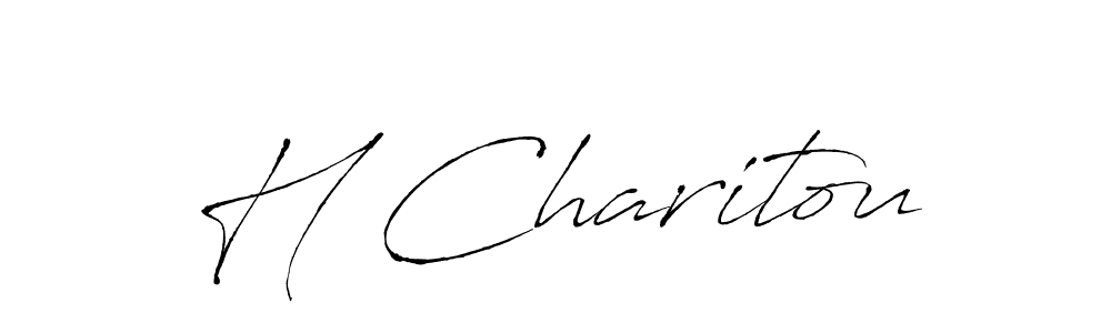 Make a beautiful signature design for name H Charitou. Use this online signature maker to create a handwritten signature for free. H Charitou signature style 6 images and pictures png