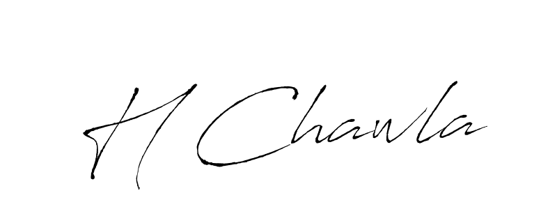 Also we have H Chawla name is the best signature style. Create professional handwritten signature collection using Antro_Vectra autograph style. H Chawla signature style 6 images and pictures png